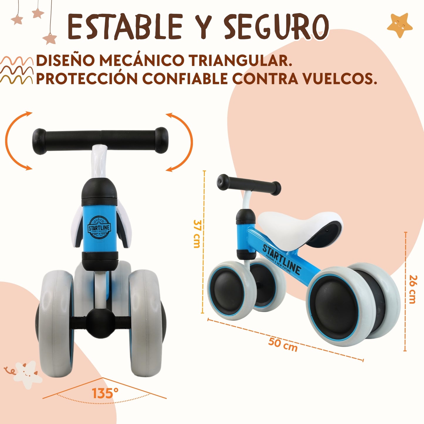 Correpasillos bebe Azul