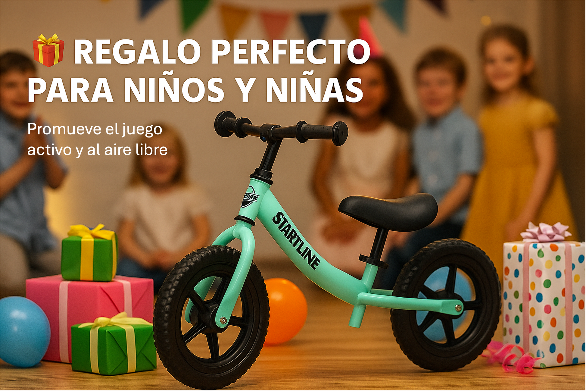 bicicleta sin pedales para niños