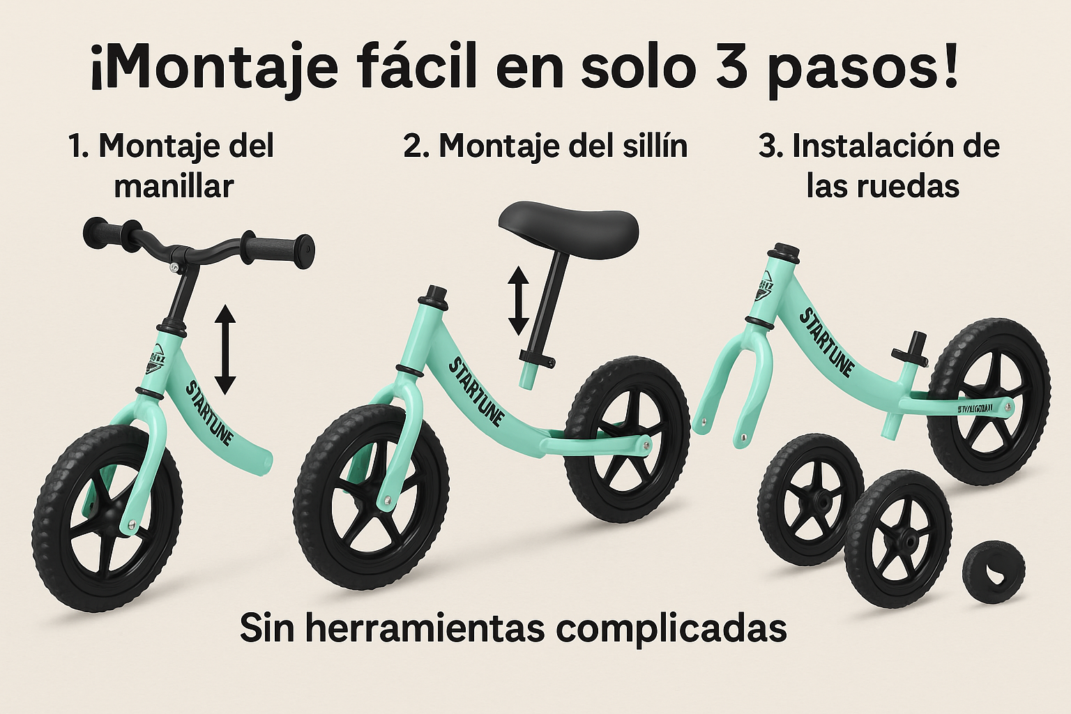 bicicleta sin pedales para niños Startline